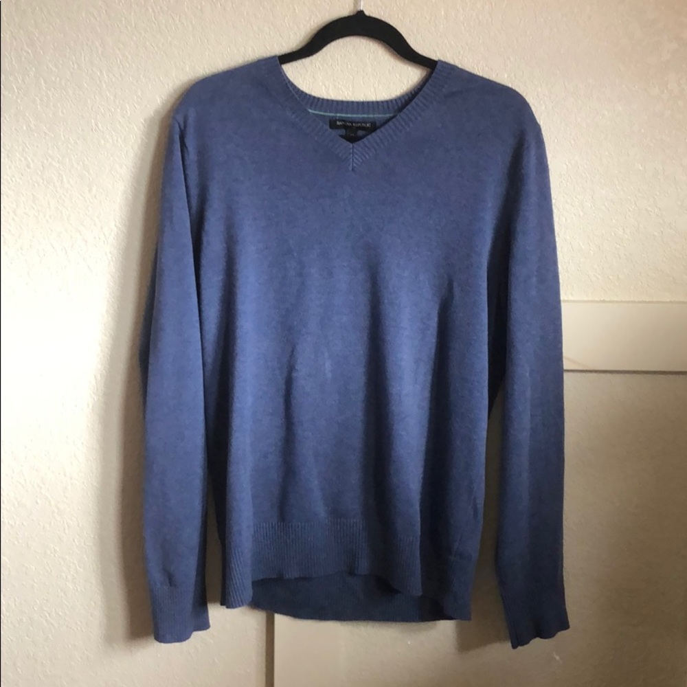 100% cotton Banana Republic sweater size M